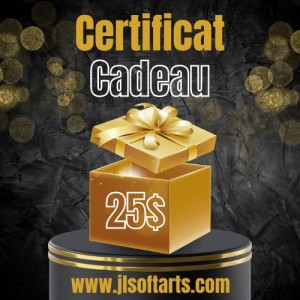 Gift certificate 25$ CAD